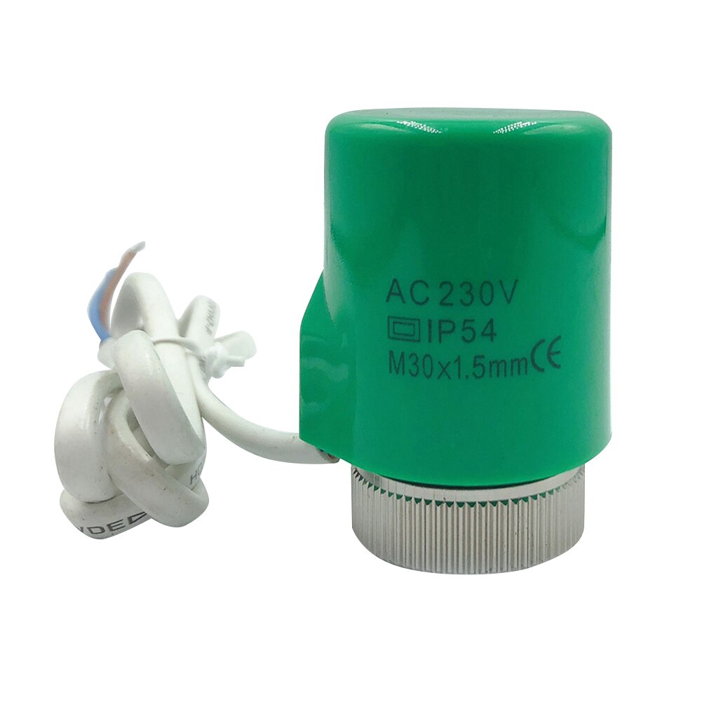 230V 2W Thermostat Electric Thermal Actuator Replacement Normally Open Close Radiator Accessories PC Home For Underfloor Heating: 3