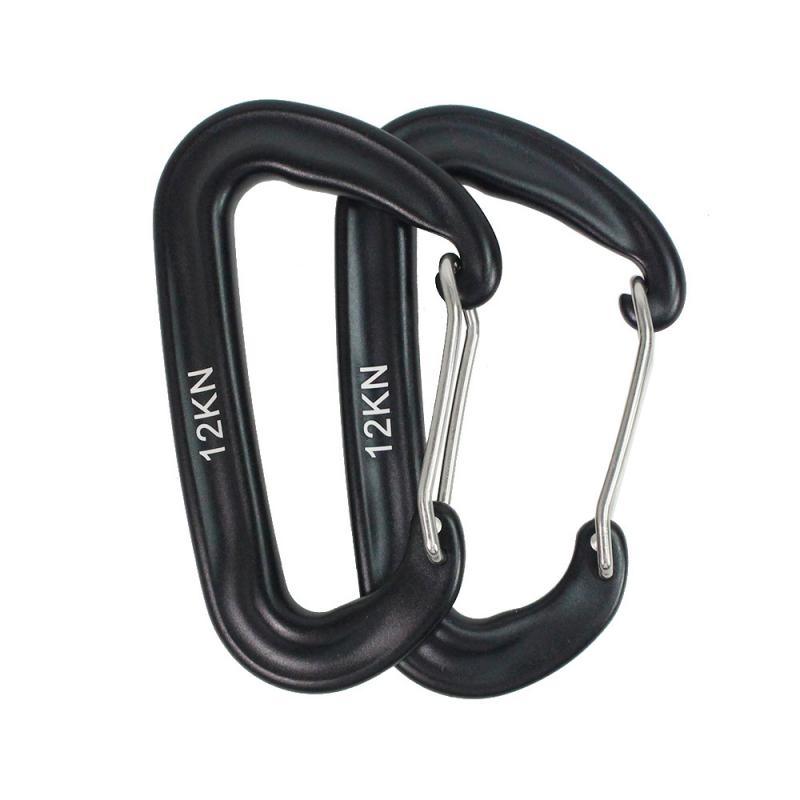 1Pcs Carabiner Spring Snap Haak Lente Link Haak Clip Haak D-Ring Snap Haak Aluminium Rugzak Opknoping Sleutelhanger niet Voor Klimmen: 4