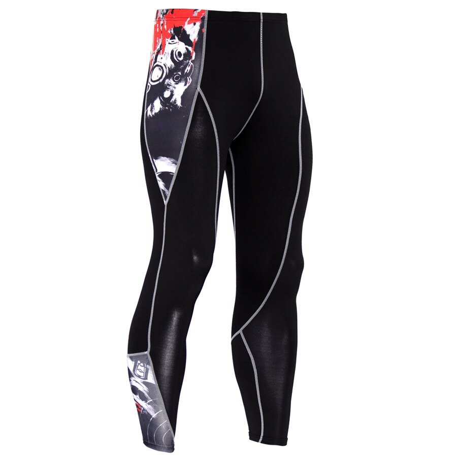 ghette sportivi in Esecuzione Pantaloni Da jogging Calcio degli uomini palestra Correre Calzamaglia fitness Crossfit Compressione Stretti Lunghi Pantaloni Pantaloni Sottili: XXL