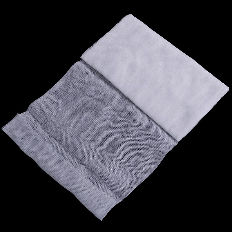 Tela de muselina para cocina, Tejido de gasa blanqueada, utensilios de cocina, ancho de 1,5 cm, color blanco, 23,5 yardas