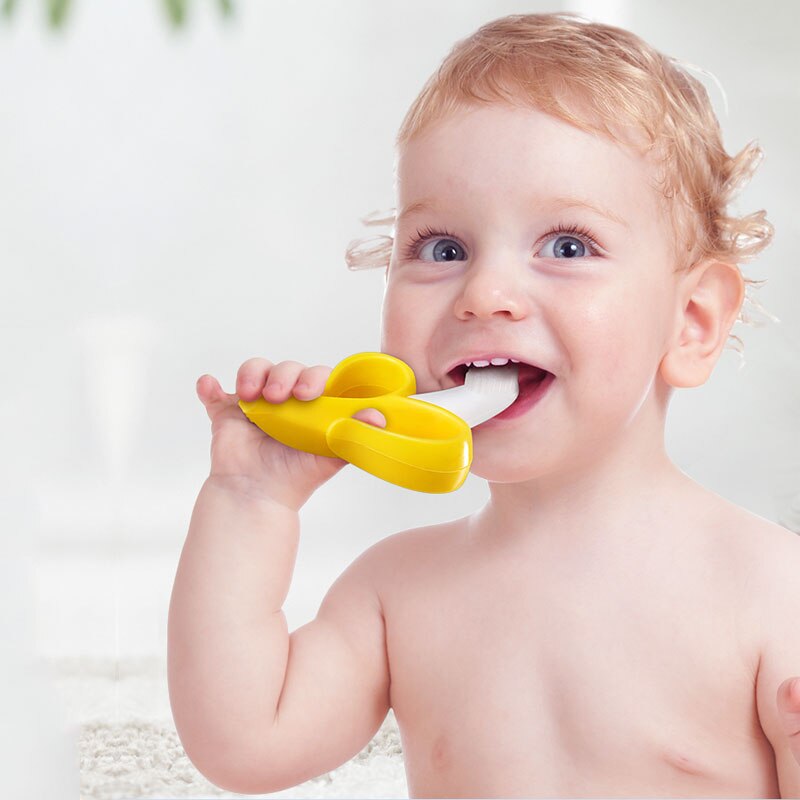 Bpa Gratis Zachte Baby Bijtring Chew Dental Care Knaagdieren Bijtringen Voor Kinderen Silicon Bijtring Tandenborstel Baby Speelgoed 0 12 Maanden