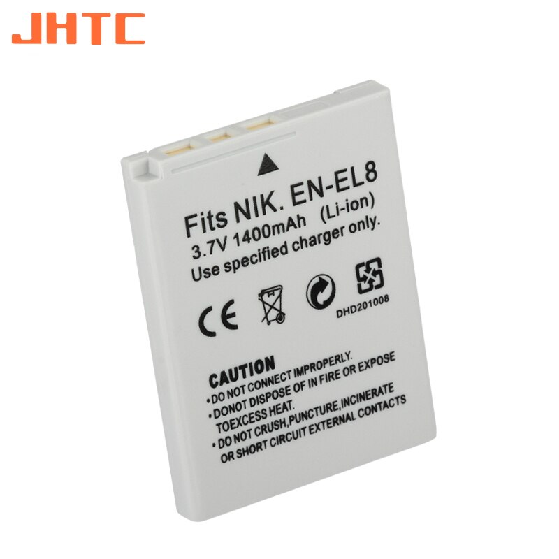 EN-EL8 EN EL8 ENEL8 Camera Battery 1400mAh For NIKON CoolPix P1 P2 S1 S2 S3 S5 S50 S51 S52 PM087 Batteries