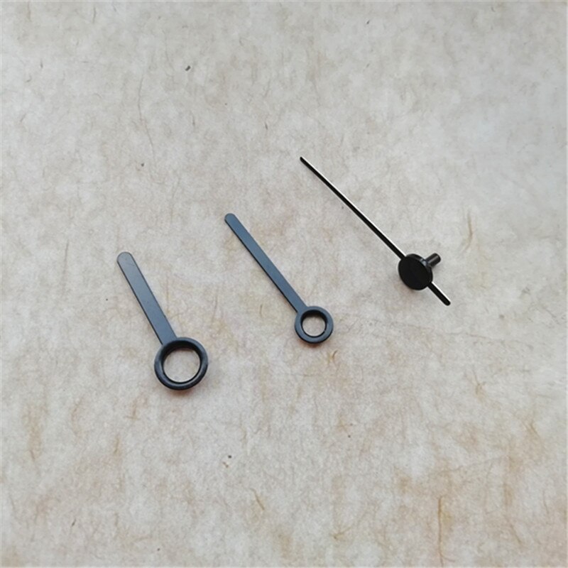 50PCS Metal Black Short Quartz Clock Movement Hands DIY Desk Clock Accessories