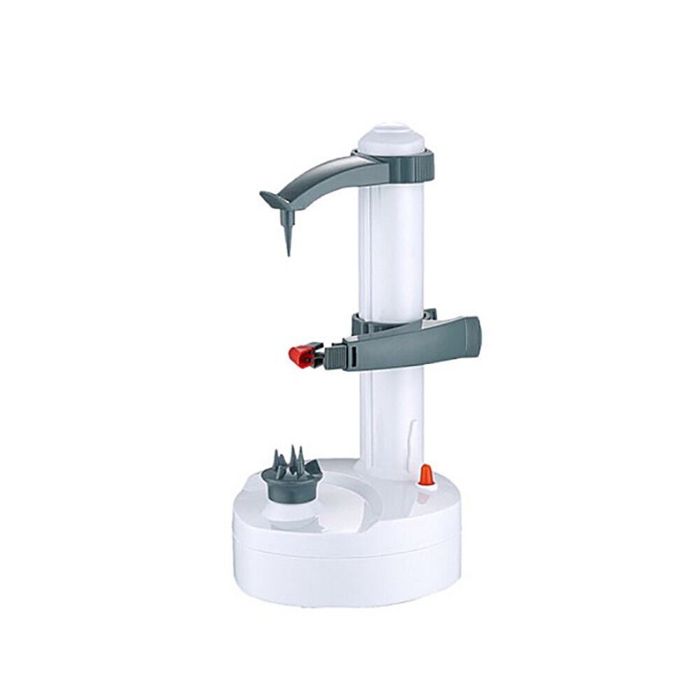 Obieraczka elektryczna obieraczka robić warzyw ze stali nierdzewnej obieraczka robić warzyw elektryczna obieraczka robić ziemniaków automatyczne wielofunkcyjne urządzenie kuchenne: biały / EU