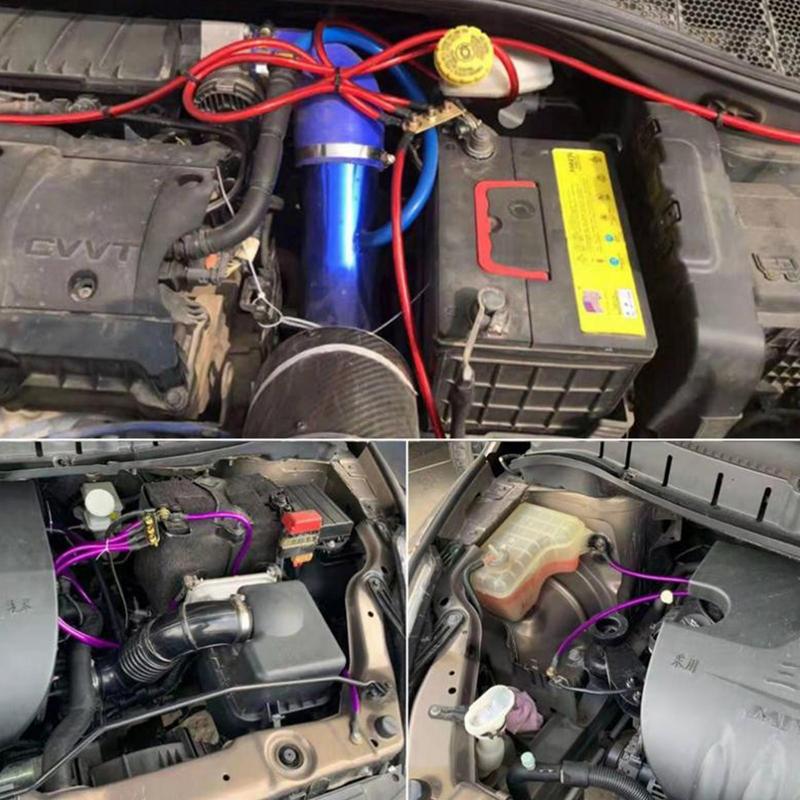 Kable uziemiające samochodowe automatyczny Wzmacniacz przewód uziemiający zestaw robić organizacji modyfikacja wysokiej wydajności zestaw przewodów akcesoria robić samochodów ciężarowych samochodu