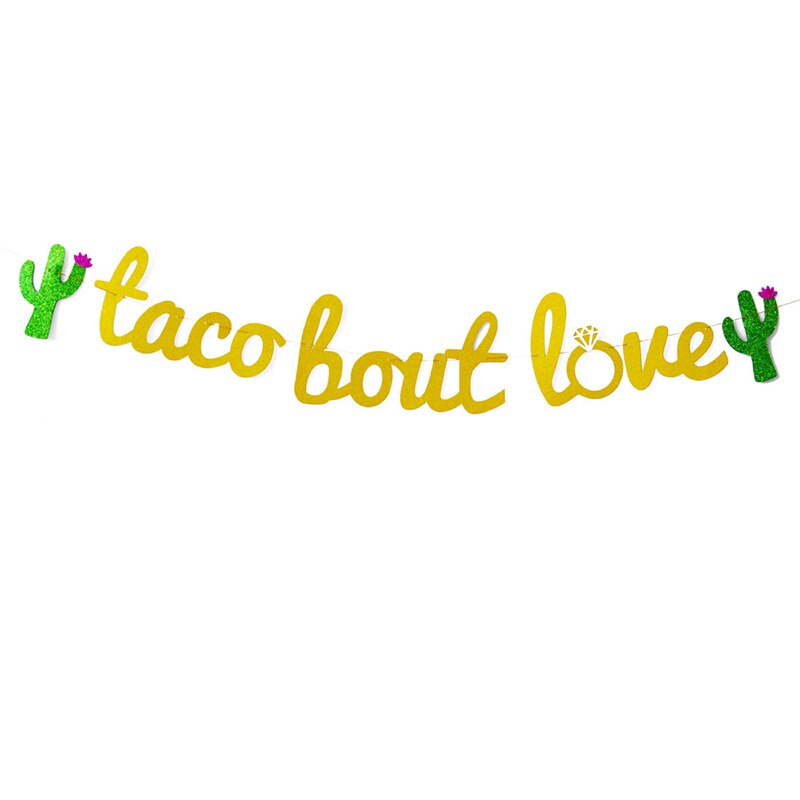 Gold Glitter Final Fiesta Banner Garland Funny Mexican Fiesta Theme Bachelorette Party Wedding Bridal Shower Decoration Supplies: Style E