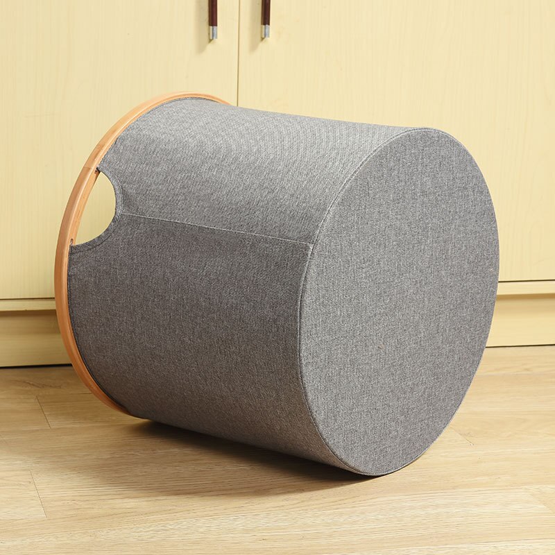Bamboe wasmand opvouwbare vuile wasmand organizer inklapbare thuis wasmand sorter waterdichte wasmand
