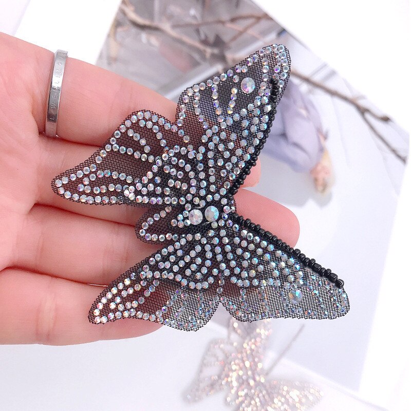 Diy strik schoen bloem bruids bruiloft feest schoenen accessoires voor hoge hakken sandalen laarzen slippers handmatige strass decoraties