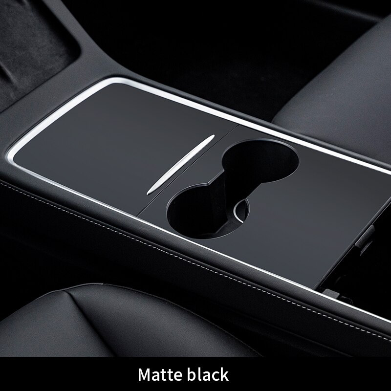 model 3/y Central control protective film For tesla model 3 2022/model y Central control protection sticker Car accessories: black
