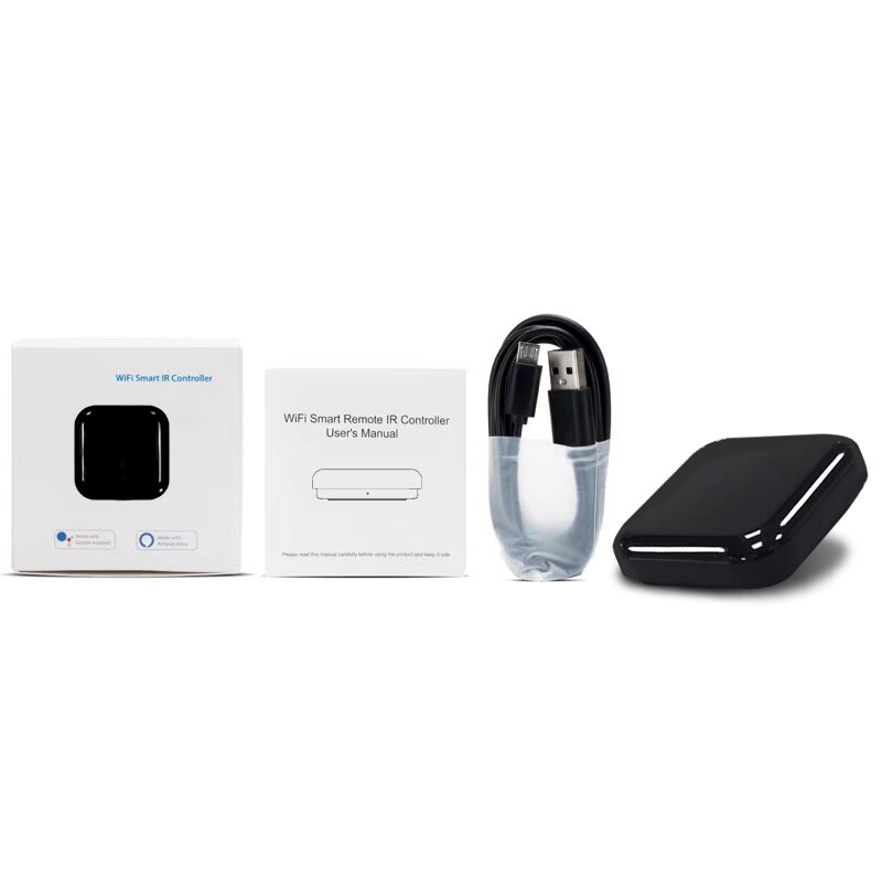 Tuya infrarouge universel intelligent de wifi de télécommande d'ir pour le contrôle à la maison intelligent pour le DVD AUD de TV ca fonctionne avec Alexa Google home