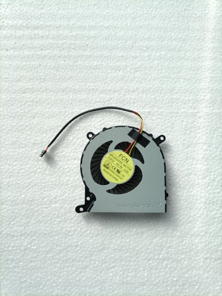 Original laptop cpu cooling fan heatsink For CLEVO P650 P650N P650SG P650SA P650SE P651SG: GPU fan A