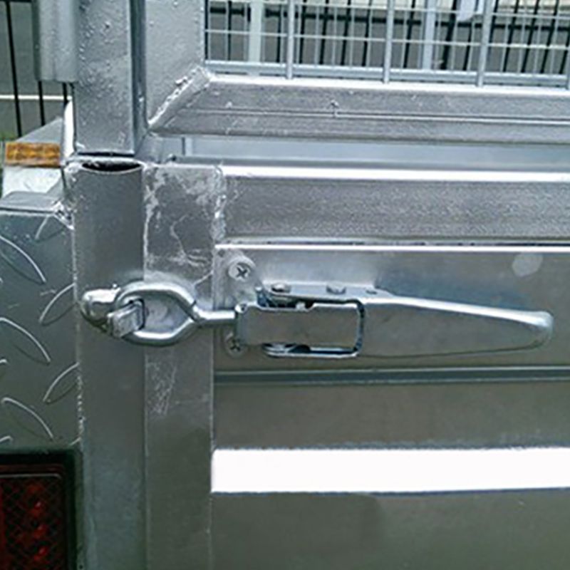 1 Set Heavy Duty Trailer Spring Hasp Container Door Handle Hasp Fastener Accessories, Truck Trailer Buckle Hasp Safety Latch