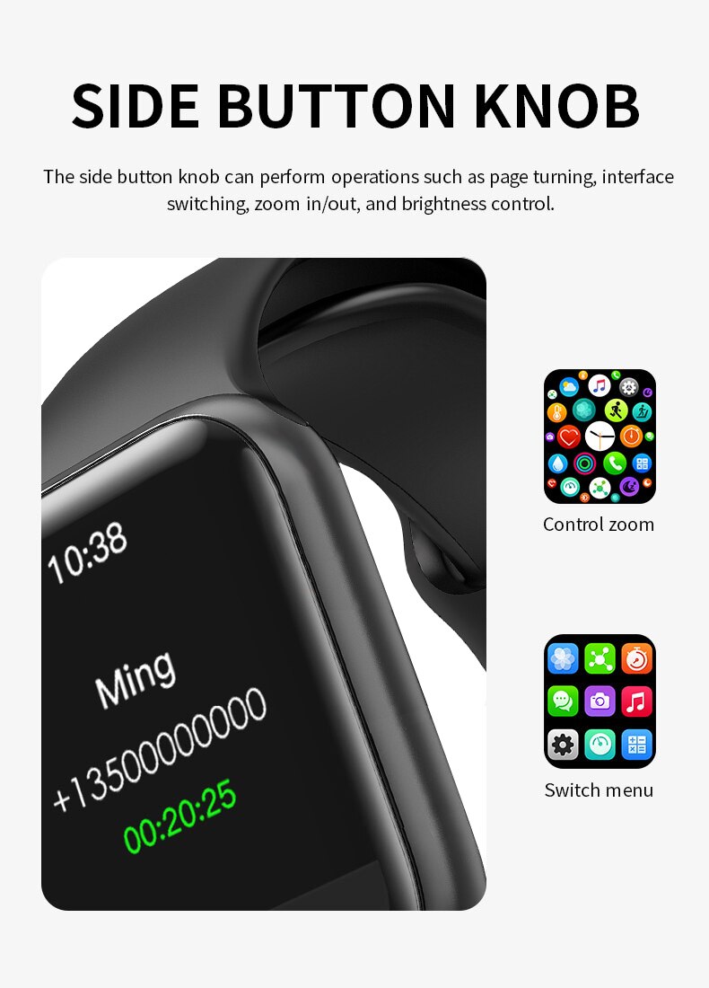 Neue X12 Clever Uhr Männer Frauen 1.57 ”Fitness Tracker Volle Touchscreen Ip67 Wasserdicht Herz Bewertung Monitor für iOS Android Xiaomi