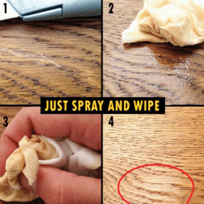2 Stuks Instant Fix Hout Scratch Remover Reparatie Verf Voor Houten Tafel Bed Vloer MJJ88