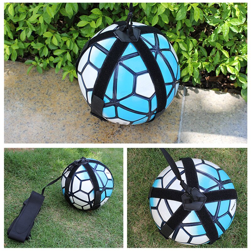 Football Kicks Trainer Home Fitness Soccer Ball Juggling Football Juggle Training Juggler Belts