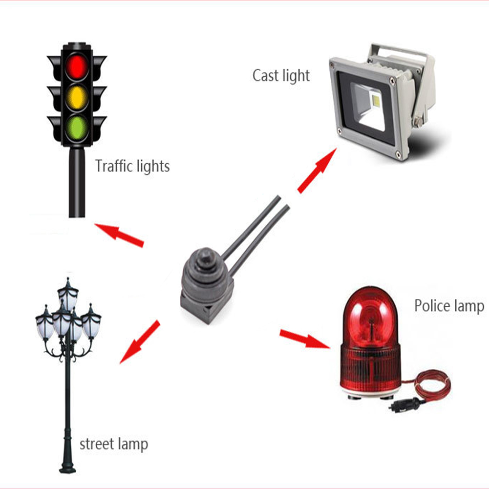 10PCS AC250V Waterproof Push Button On-Off Switch With 4" Lead Wire Black 3A Self-locking Switch IP67 Waterproof Switch