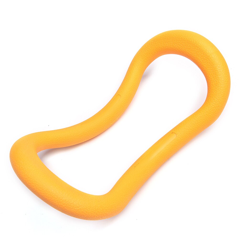 Yoga Ring Matte Anti-skid Lacing Yoga Ring Pull Ligament Magic Calisthenics Anti Gravity Home Fitness Equipment: Orange