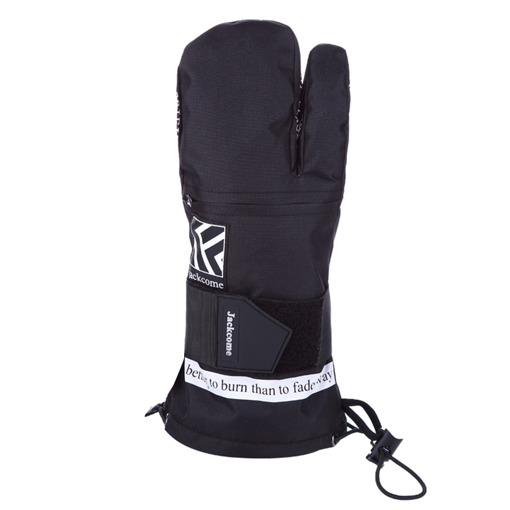 Jackcome Ski Handschoenen Winter Sport Waterdichte Skiën Snowboard Mitten Winddicht Leer Warme Snowboarden Bescherm Gear Handschoenen