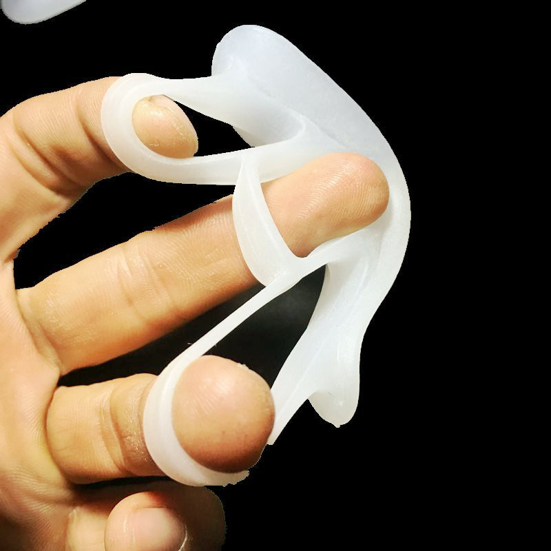 Aparte driegats teenkussentje verplegingszool volwassen silicagel elastische voet hoge hak inlegzolen inzetstuk kussen 1 paar = 2 stuks  ps363863