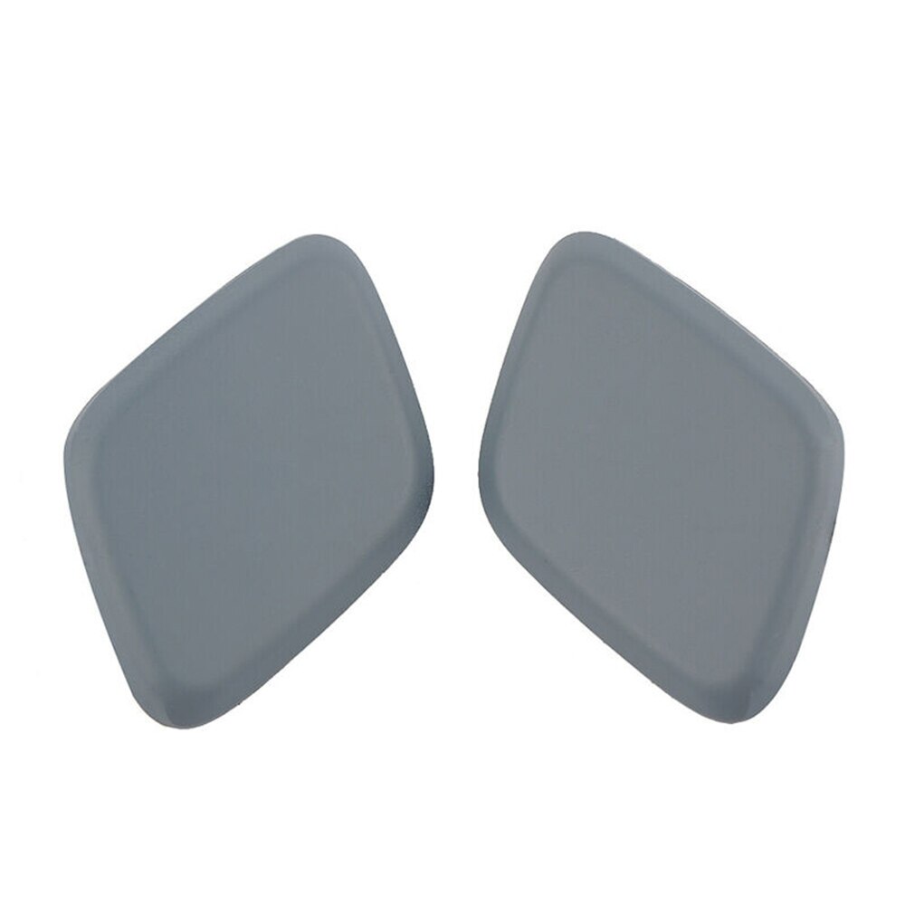 2 uds. Tapa de cubierta de chorro de arandela de faro delantero gris de coche para Focus , linterna frontal de plástico, arandela protectora de chorro
