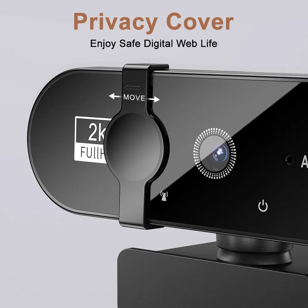 4k webcam 1080p mini câmera 2k full hd webcam com microfone 30fps usb web cam para foco automático pc portátil câmera de gravação de vídeo