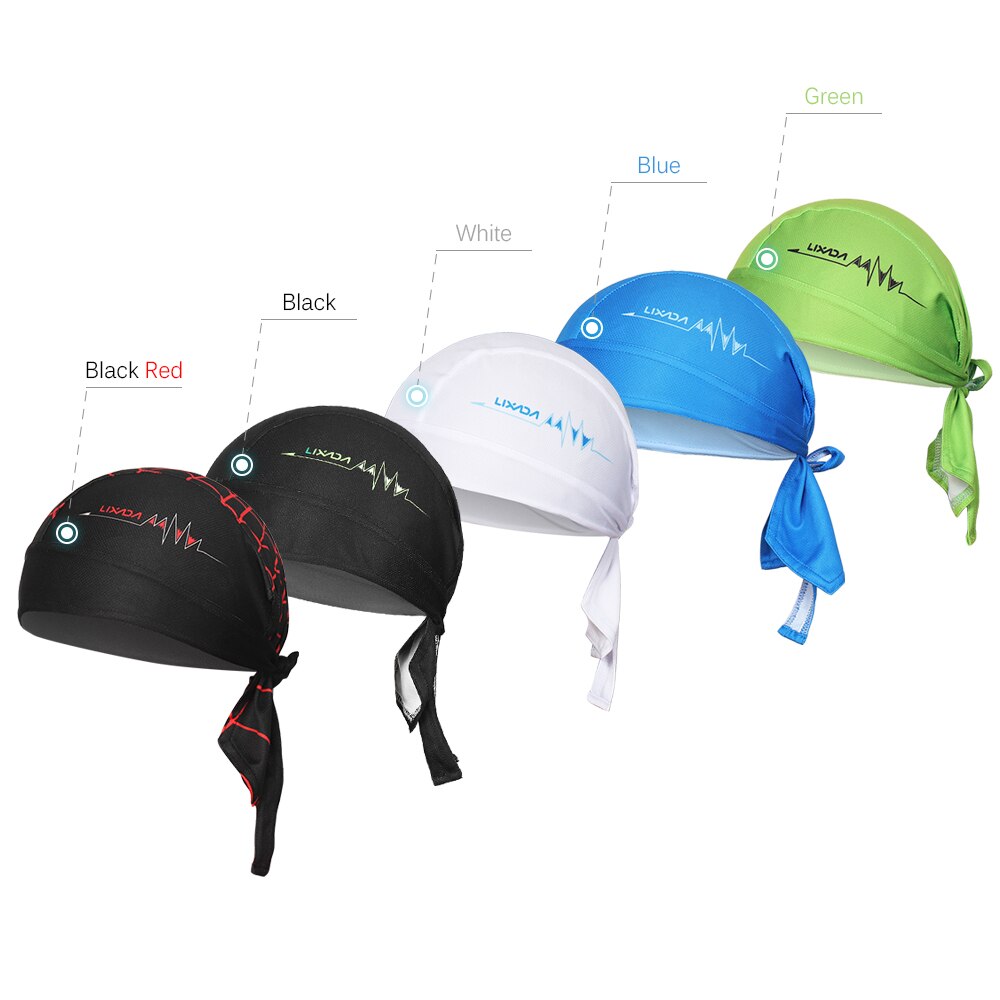 draussen draussen Sport schnell trocken Radfahren Deckel Kopftuch Stirnband Fahrrad Kappe Männer Reiten Bandana Pirat Hütte casco ciclismo