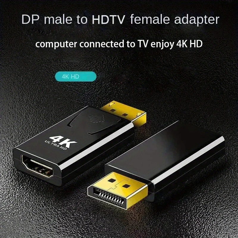 Xiaomi 4K DP DisplayPort zu HDMI-kompatibel Adapter Konverter Display Port DP zu HDMI-kompatibel HDTV Adapter video Audio Laptop