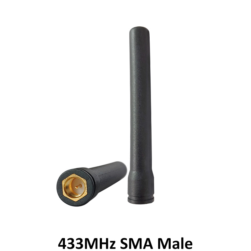 2Stck 433 MHz antenne 3dbi SMA Stecker 433 mhz antena gummi antenne IOT kabellos watermeter Gaszähler Lorawan Emeter