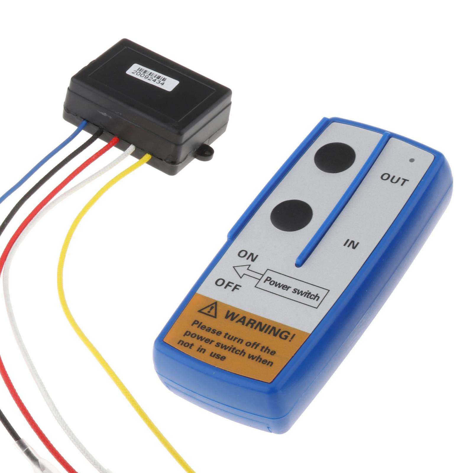 12V Wireless Remote Control Kit for Truck Jeep ATV Winch Remote