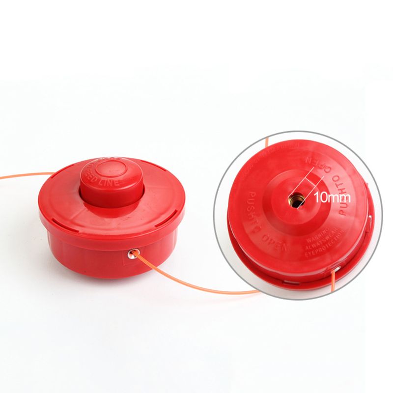 Universal Grass Trimmer Head Bump Spool Line String Brush Cutter Lawn Mower Garden Tools