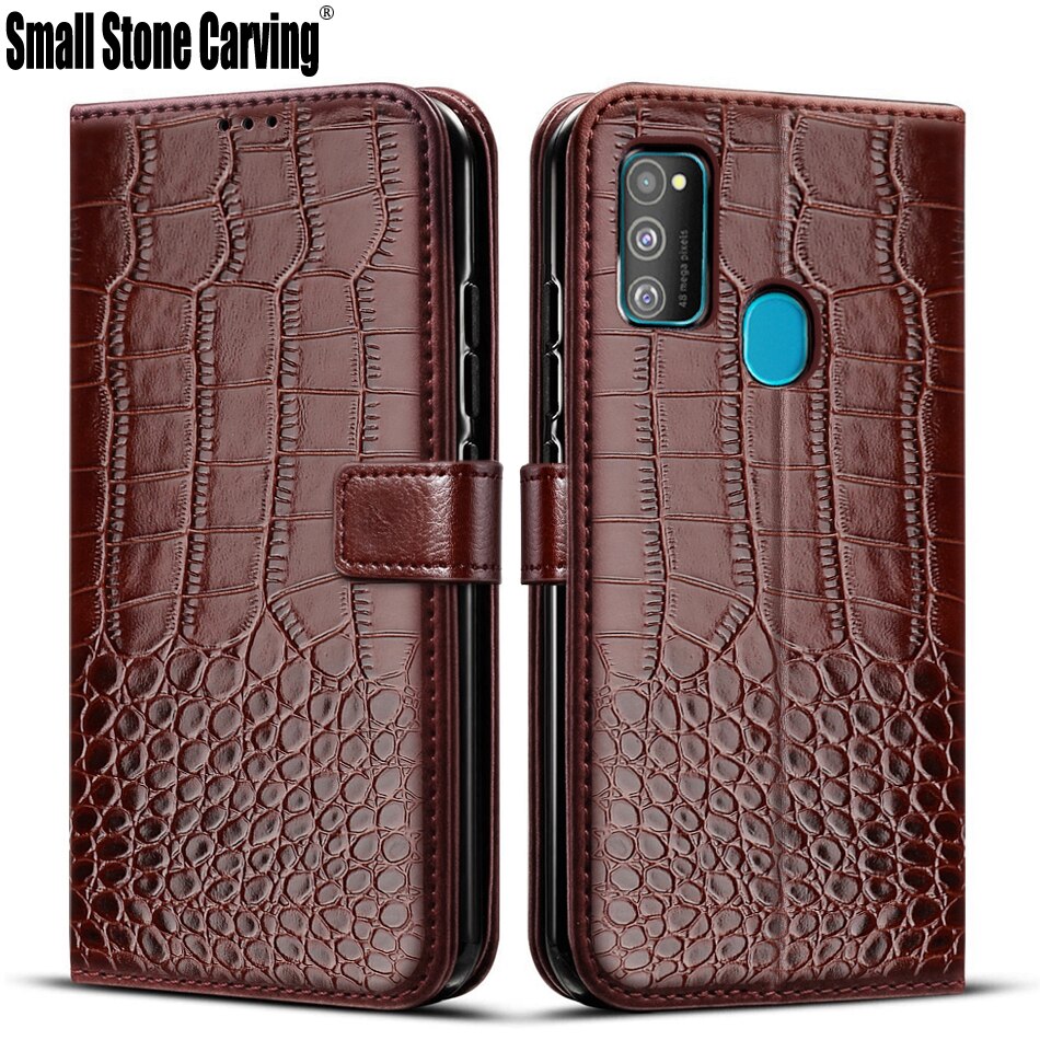 Funda para Samsung Galaxy M21 de 6,4 pulgadas con tapa de silicona para teléfono Samsung M21 m 21 Funda + ranuras para tarjetas