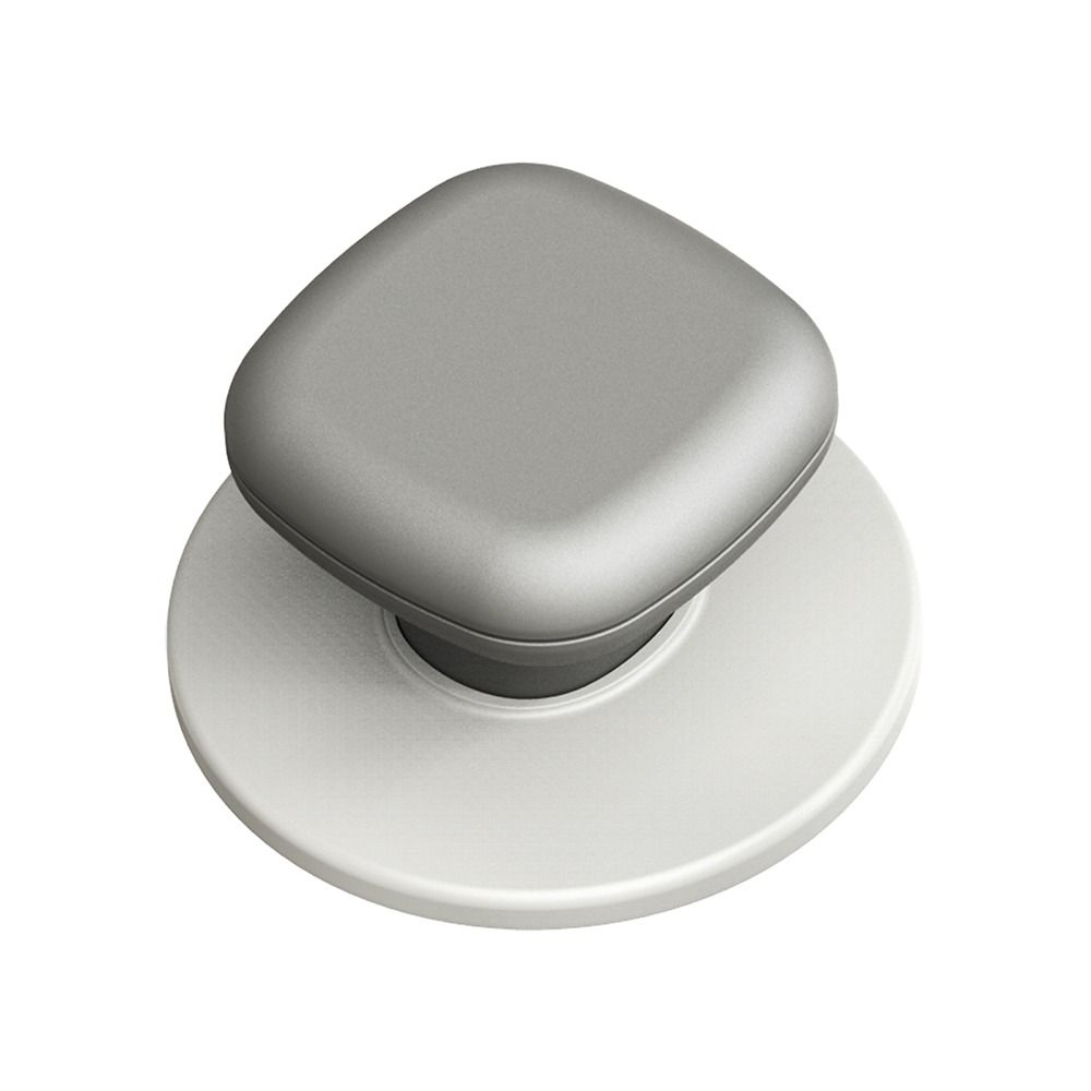 Abs Zelfklevende Vierkante Ladeknoppen Kast Garderobekast Lade Grijs Klein Handvat Nieuw Eenvoudig Te Installeren Meubelhardware: Beige