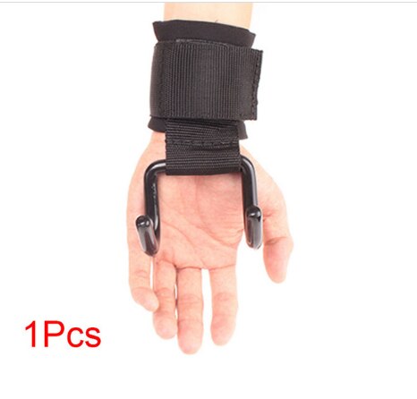 1 Pair Weight Lifting-Hook Hand-Bar Wrist Straps Glove Weightlifting Strength Training Gym Fitness Hook Weight Lifting Gloves: Dark Khaki