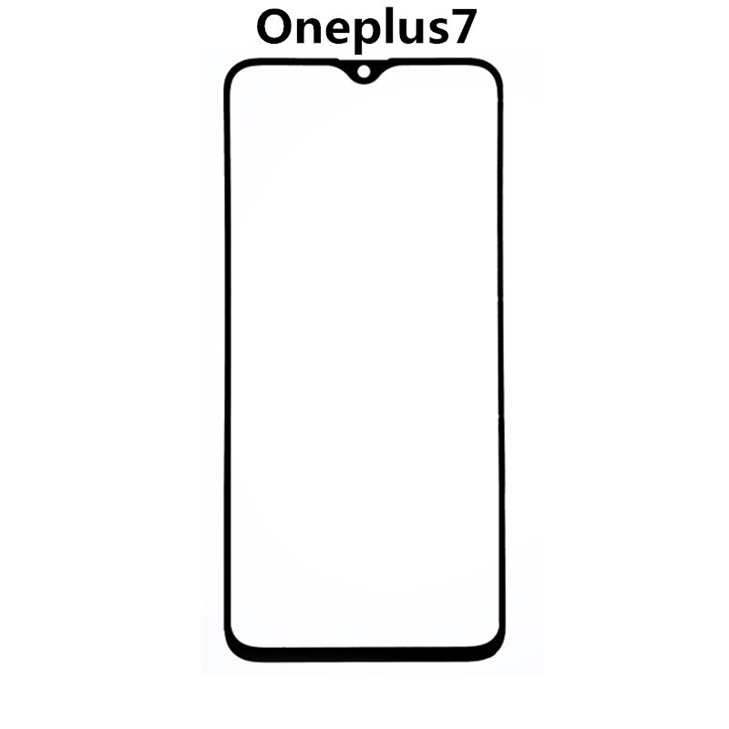 2 pcs Front Glass For Oneplus 5 5T 6 6T 7 7T 8T 9 9R One Plus Touch Screen LCD Outer Panel Lens Repair Replacement Part + OCA