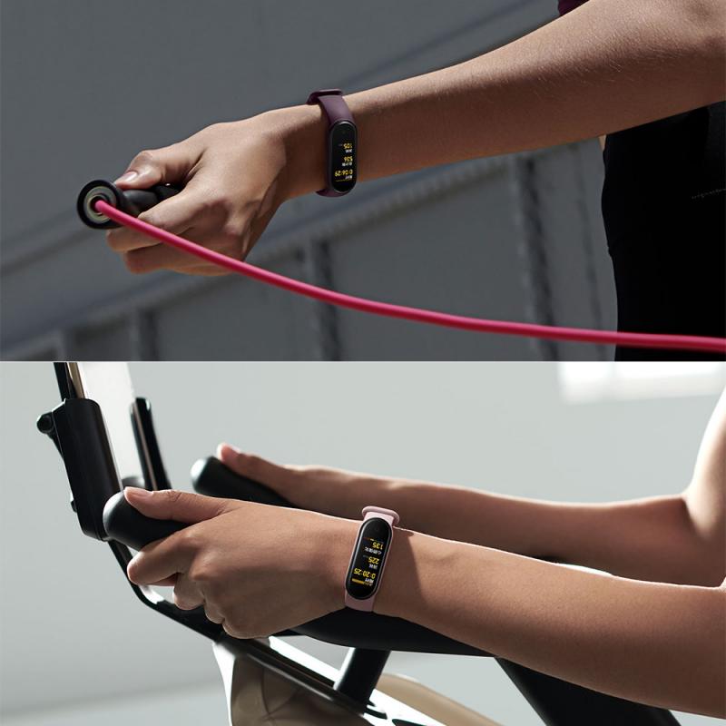 Xiaomi Sport Smart Band Mi Band 5 Bluetooth 5.0 Dynamische Touch Kleurenscherm Gezondheid Monitoring Smartwatch Voor Mi Band 5