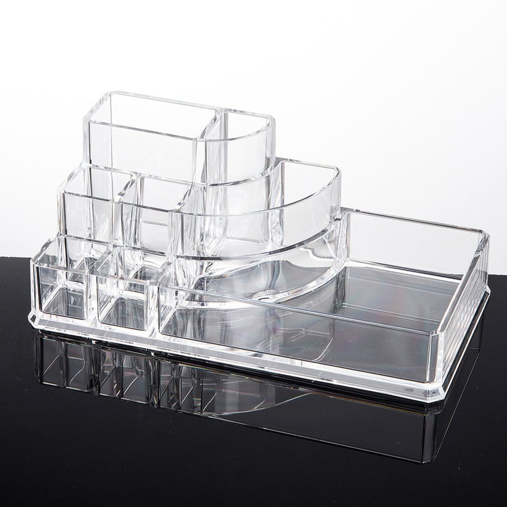Acryl Sieraden Cosmetische Storage Drawers Display Transparante Make Organizer Dozen Case Cosmetische Opslag Box-Y-1001