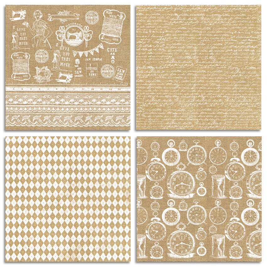 The best of you style Scrapbooking paper pack of 24 sheets handmade craft paper craft Background pad 1117