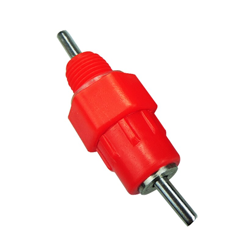 100 stuks pluimvee, kippen, drinknippels, automatische waterbakken, voerballen, schroefnippels voor kippenboerderijen