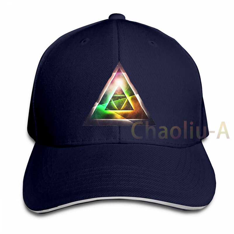 Spiritual Path Triangle Pyramid Chakra Numerology Clip Svg Japan Rianbow Baseball cap men Trucker Hats adjustable cap: 1-Navy