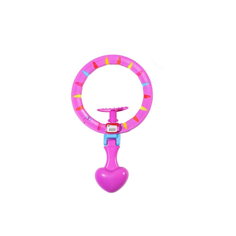 Magic Hoop Thin Waist Abdominal Exercise Loss Weights Intelligent Counting Ring Sport Fitness Never Falling Hoop Massage Hoops: color