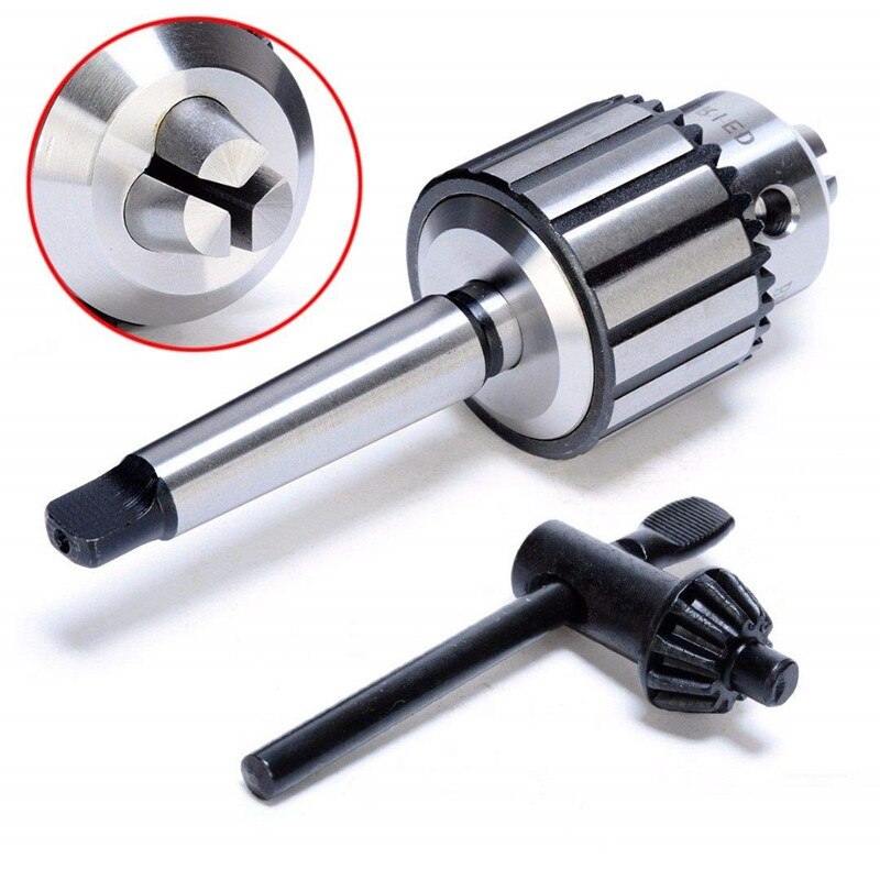 1 ensemble cône morse MT1 MT2 MT3 MT4 B10 B12 B16 B18 mandrin de perceuse à clé léger 0.6-6mm 1.5-13mm 1-10MM machine à CNC conique