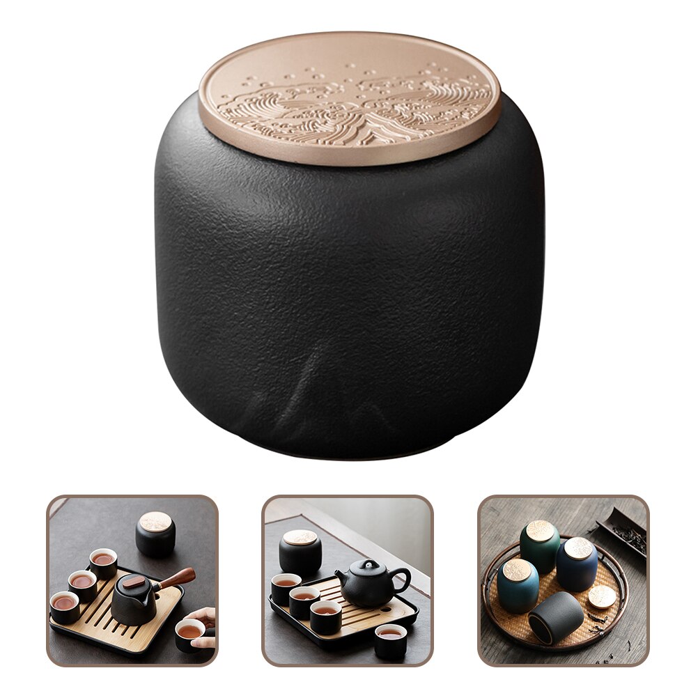 Loose Tea Tin Loose Leaf Tea Canister Tea Storage Container Airtight Tea Canister