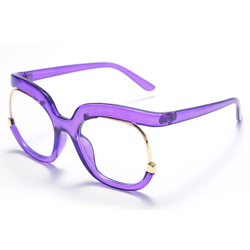 Retro Square Optical Glasses Frames Women Prescription Glasses Clear Len Anti-blue Light Eyeglasses Spectacle Frame Eyewear: 14