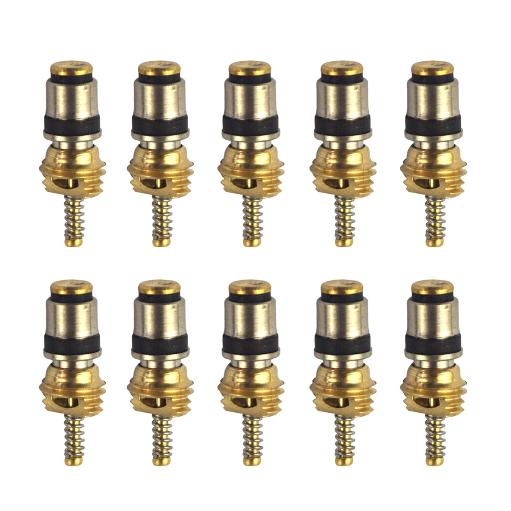 10 Pcs. Tire Valve Core Replacement Valve Cores for Auto Truck Bus Motorcycle