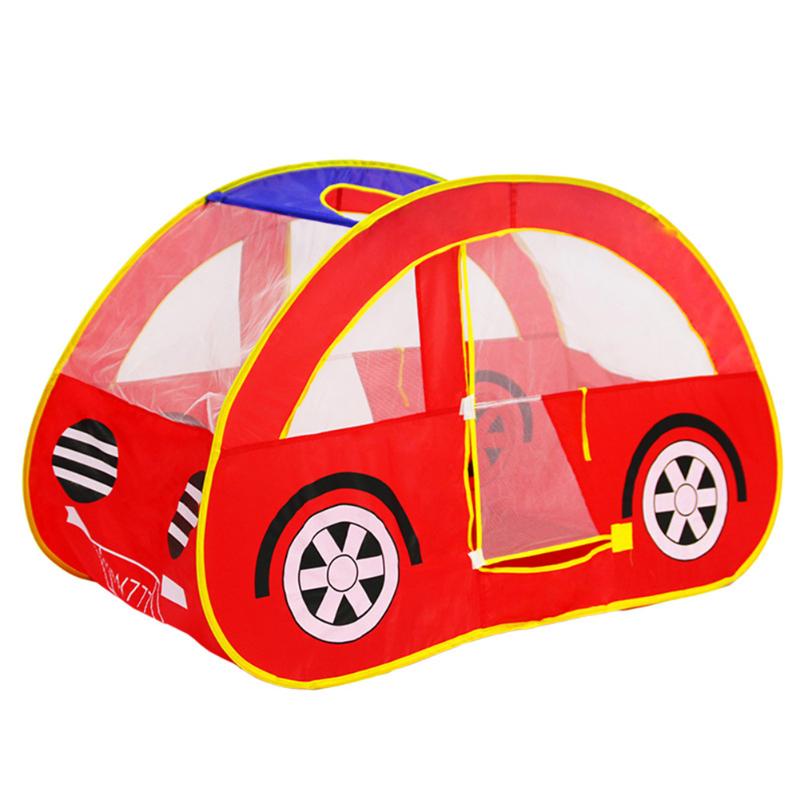 Foldable Children Toys Tent Elaborate Manufacture Prolonged Durable Car Shape Outdoor Game Large Tent Play House Toys