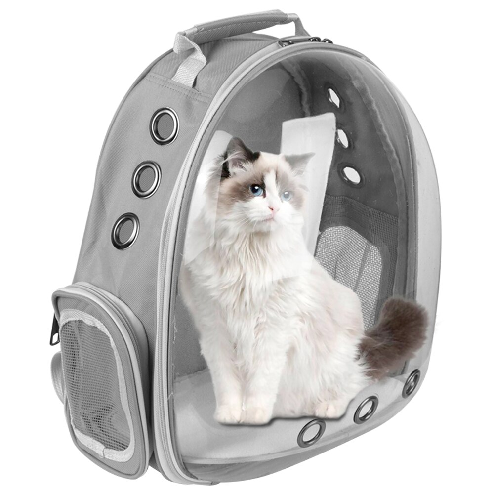 Pet Transport Cat Carrier Bags Bag Carrying For Cats Breathable Pet Carriers Small Dog Cat Backpack Travel Space Capsule Cage