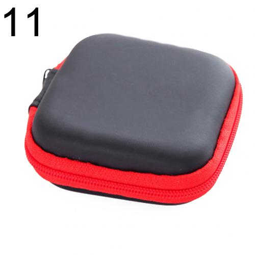 Portable Square/Rectangle Nylon Case USB Disk Earphones Storage Bag Organizer Case Charger data cable Organizer Case travel Case: 11