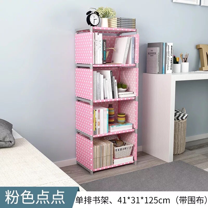 2/3/4 schicht Montiert Bücherregal Ecke Schrank Kleinigkeiten Buch Lagerung Organizer Einfach ziehen um Regal Bücherregal freundlicher Wohnkultur: 20