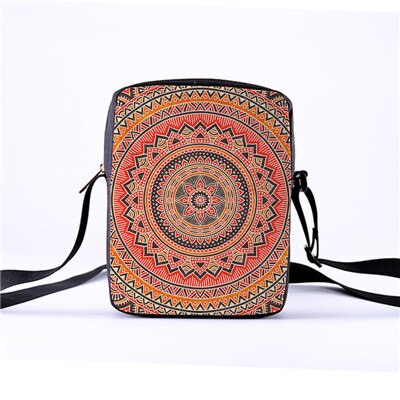 CROWDALE DIY Vrouwen Messenger Bags Bohemian stijl Schoudertas Kinderen Crossbody Tas voor Meisje reistas 23cm x 17cm x 5cm: 4
