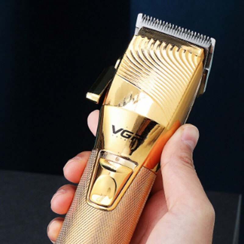 VRG Stainless Steel Hair Trimmer Large Capacity Cordless Hair Clippers for Men Luxury Powerful Shaver Hair Cutting Machine